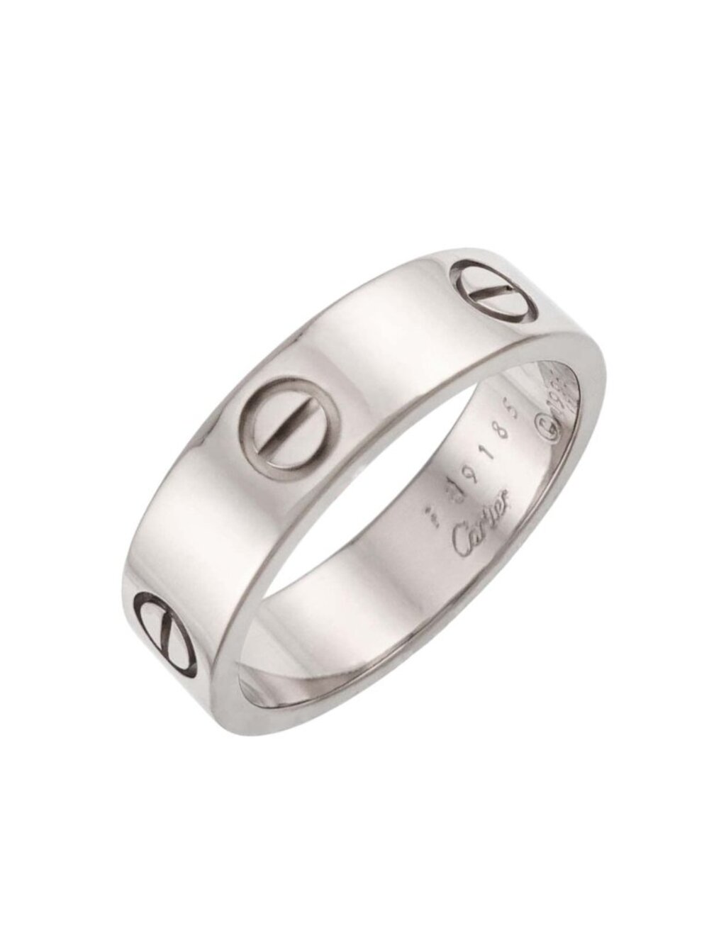 Cartier Love 61 Ring 18k White Gold 750